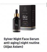 Aijaz Aslam Sylver Night Face Serum Anti-Aging